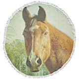 Kess InHouse Robin Dickinson Adventure Green Black Photography Round Beach Towel Blanket Kess InHouse Robin Dickinson Adventure Green Black Photography Round Beach Towel Blanket